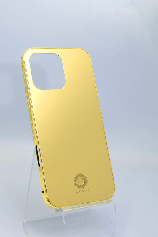24K GOLD LUXURY EDITION METAL MAGNETIC CASE CUSTOM GOLD FRANCIS